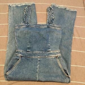 Blank NYC Denim Jumpsuit Romper Sz 28